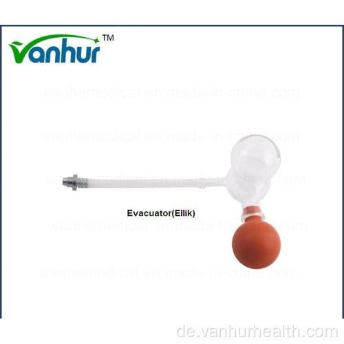 Evakuator Ellik und Adapter Urologie Evakuator und Adapter